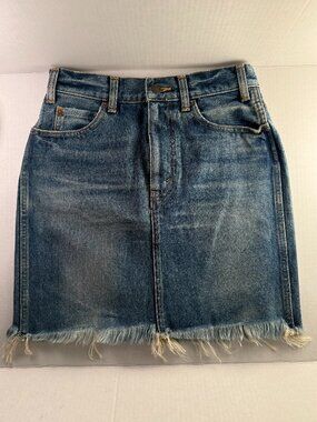 CELINE DENIM MINI SKIRT